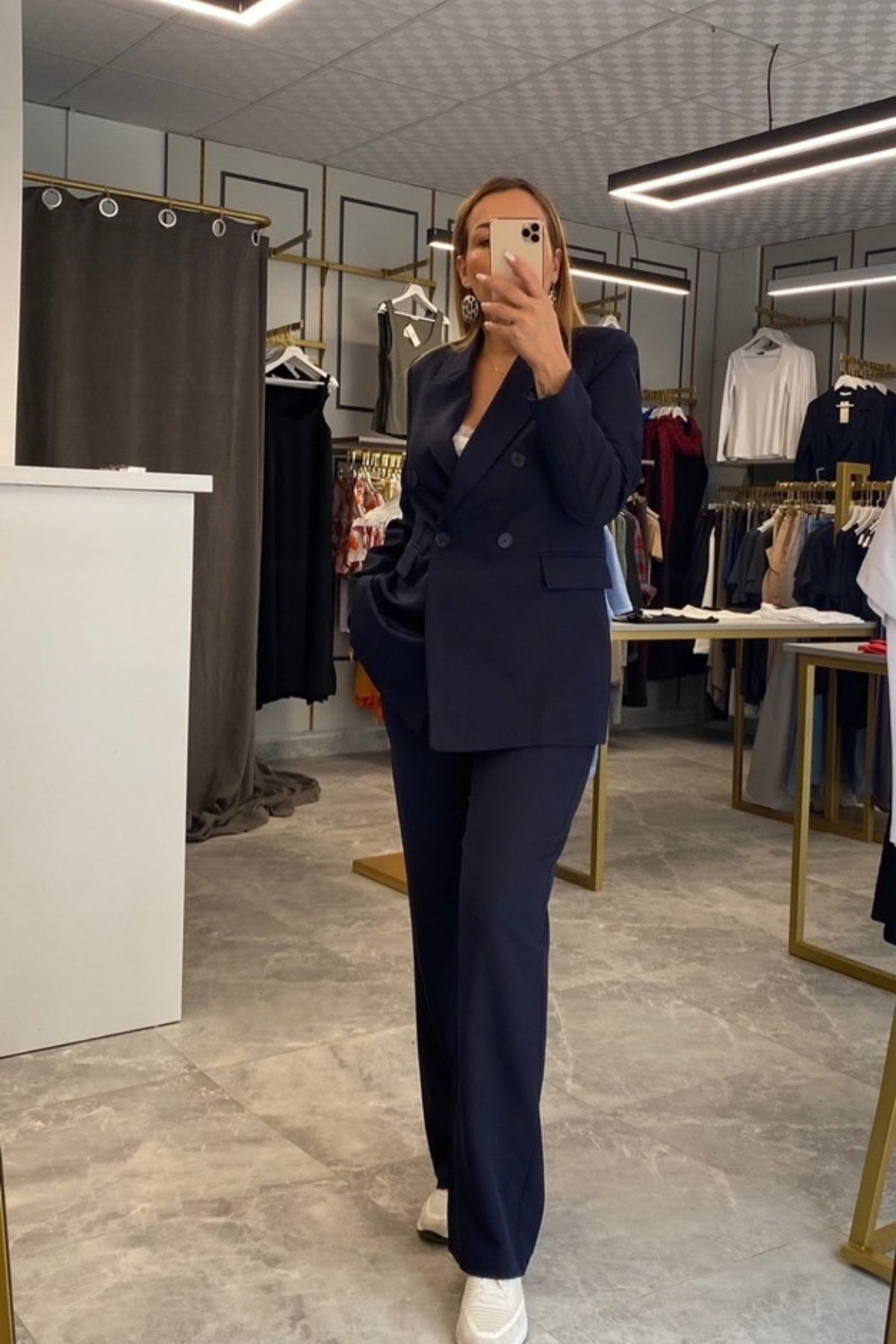 Blazer ve Pantolon Takım Lacivert