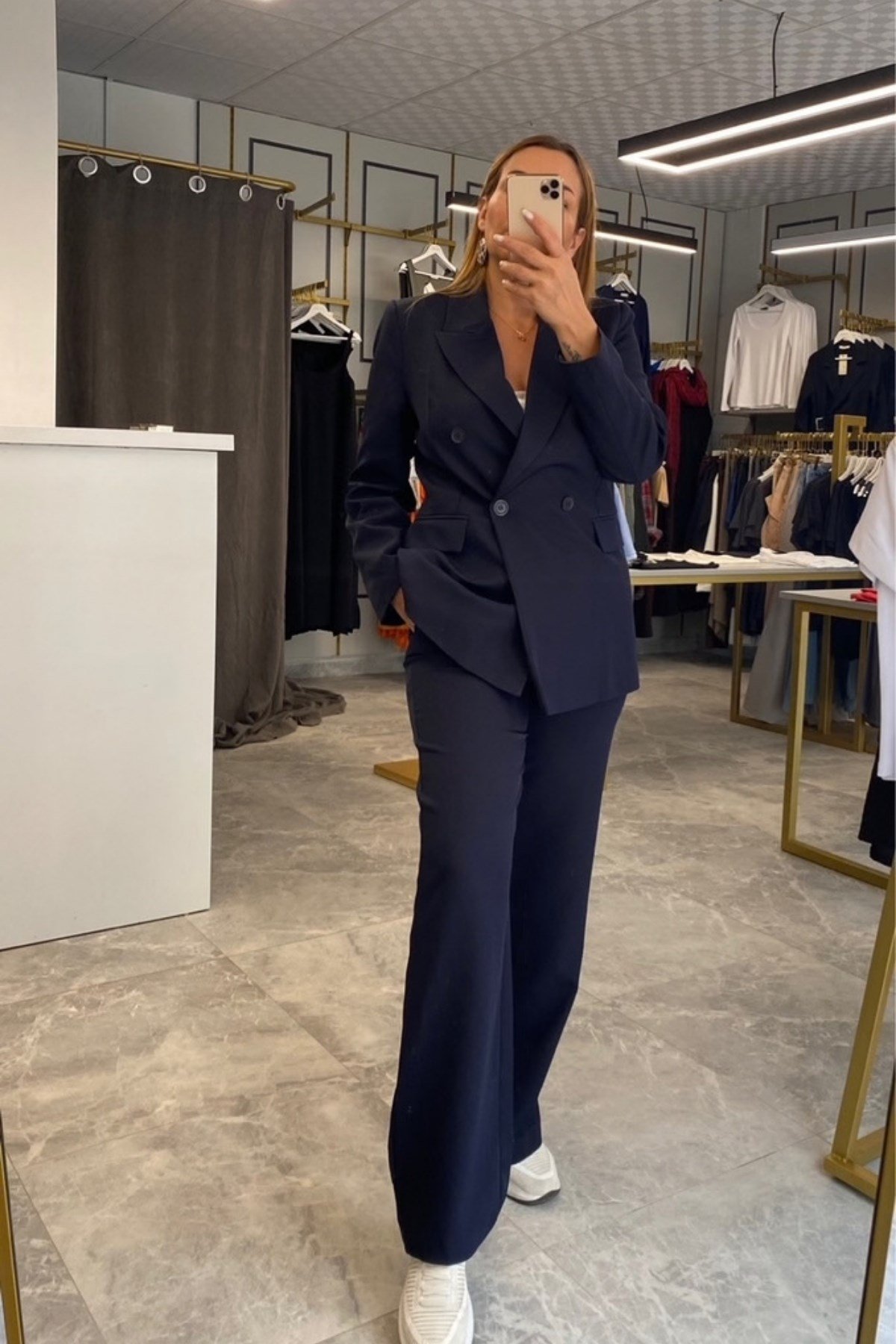 Blazer ve Pantolon Takım Lacivert