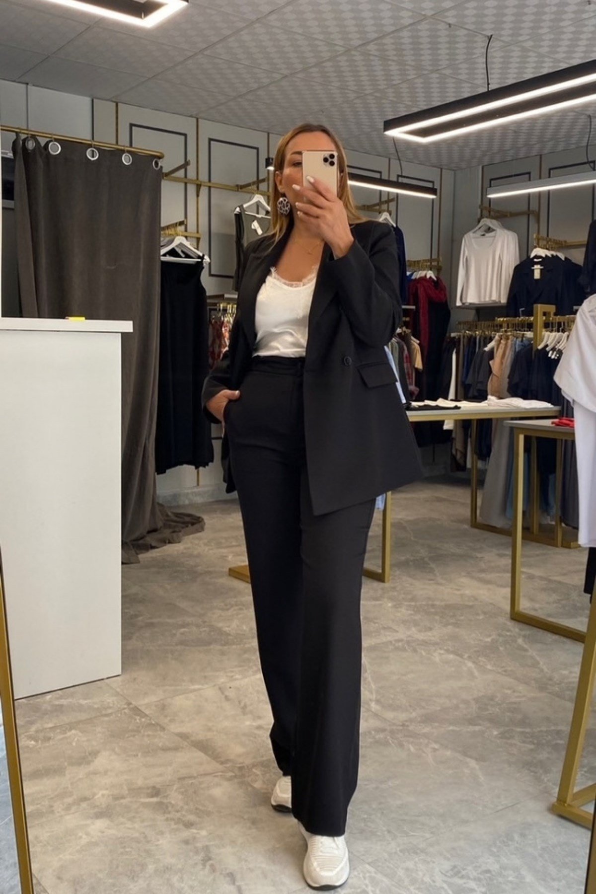 Blazer ve Pantolon Takım Siyah