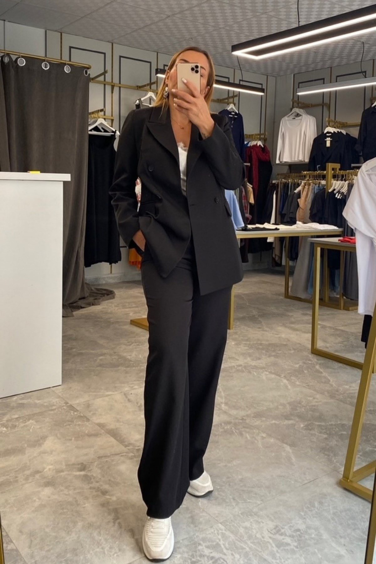Blazer ve Pantolon Takım Siyah