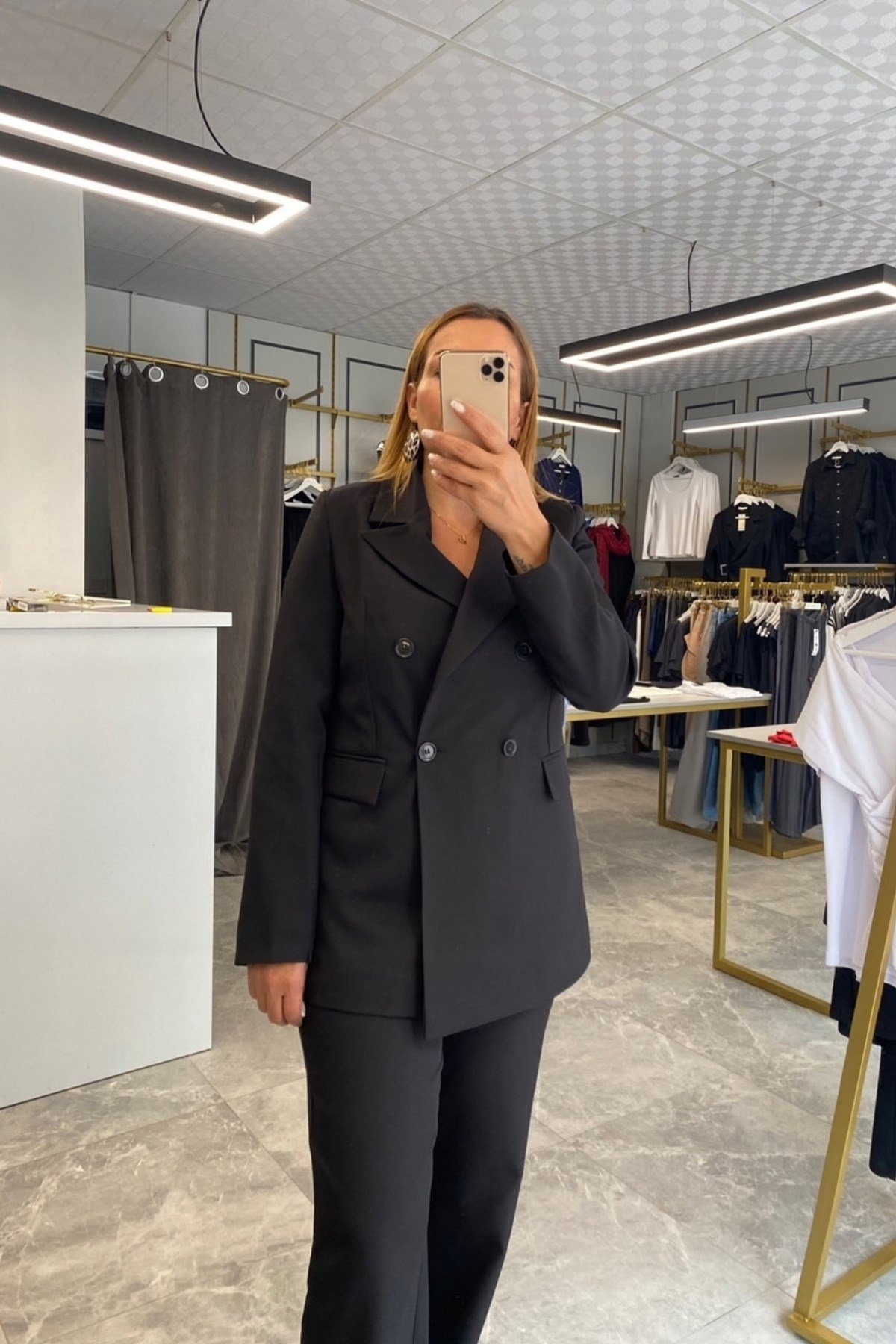 Blazer ve Pantolon Takım Siyah