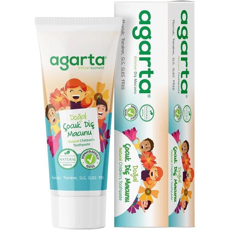 Agarta Çocuk Diş Macunu Doğal 75 Ml
