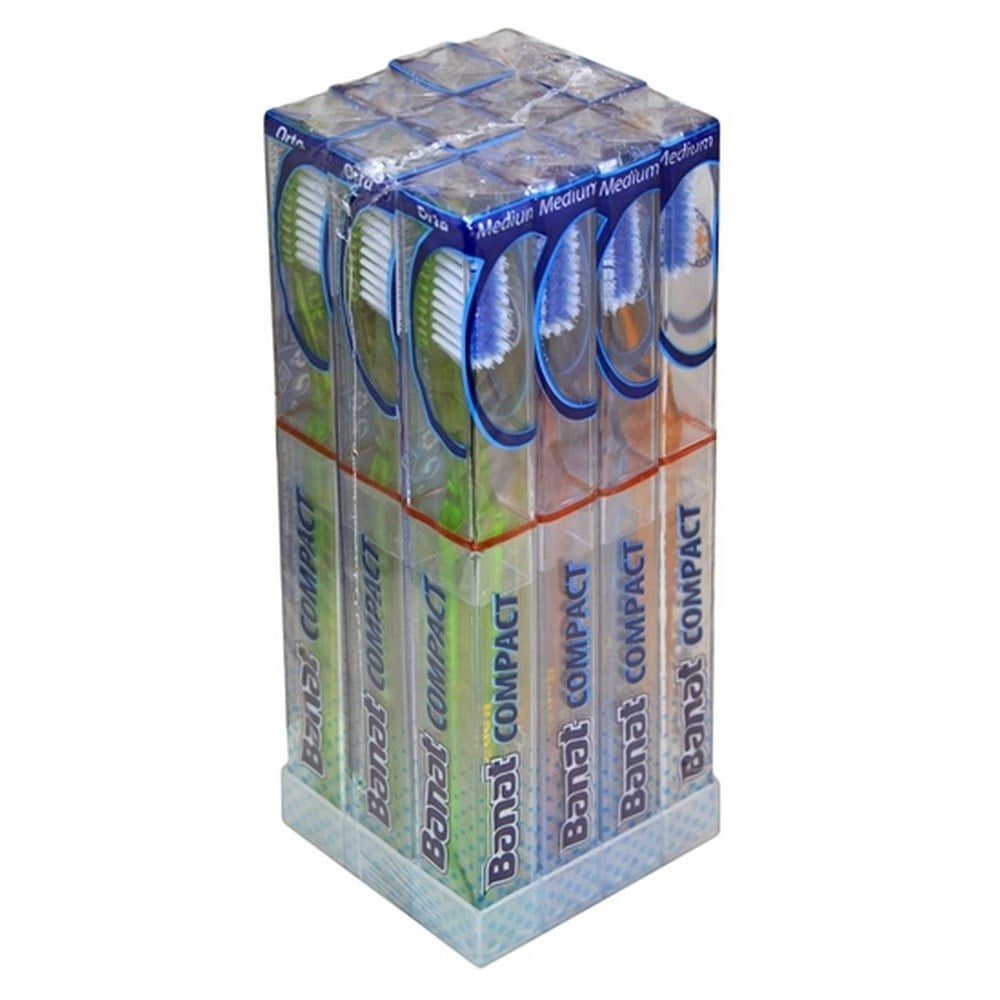 Banat Compact Diş Fırçası x12 li Paket