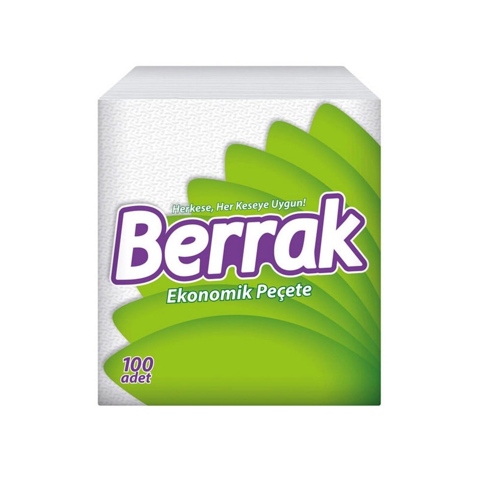 Berrak 100 lü Kare Peçete x32 li Koli