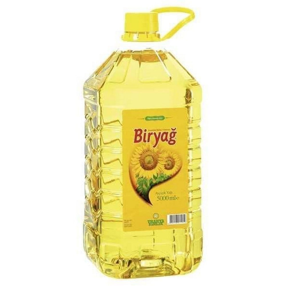 Biryağ Ayçiçek Yağı 5 lt Dar Ağız x4 lü Koli