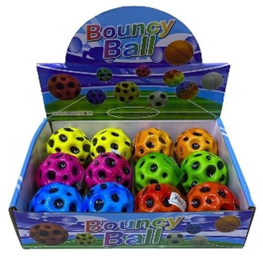 Bouncy Ball Ay Topu Yüksek Zıplayan Top ETM28 x12 li Paket