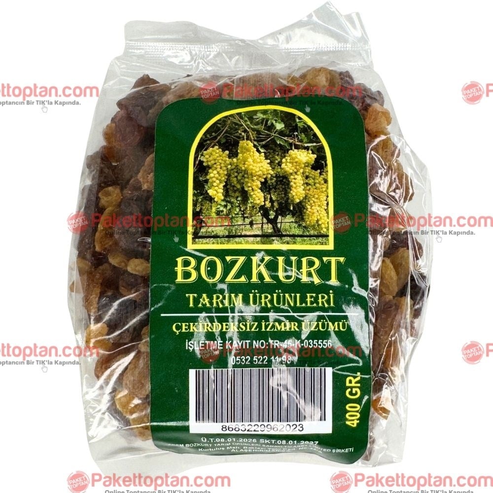 Bozkurt Kuru Üzüm 400 Gr