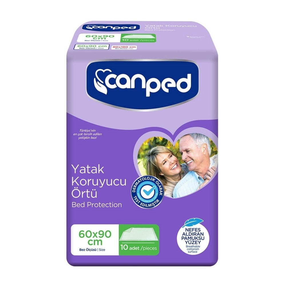 Canped Yatak Örtüsü 60x90 Cm 10 Adet