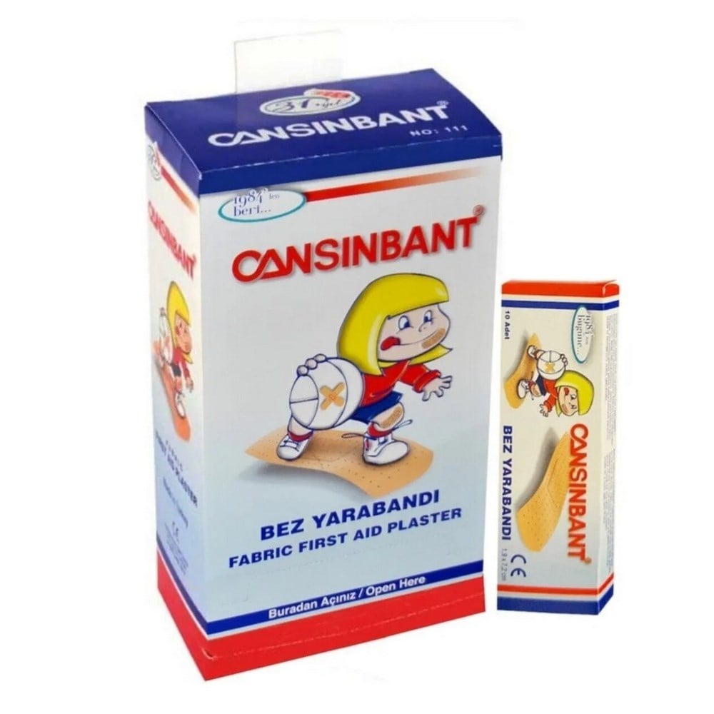 Cansınbant Bez Yara Bandı x30 lu Paket