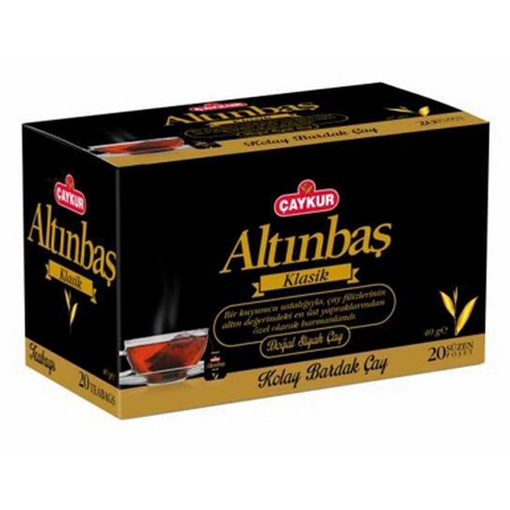 Çaykur Altınbaş 40 Gr Süzen Bardak Poşet Çay