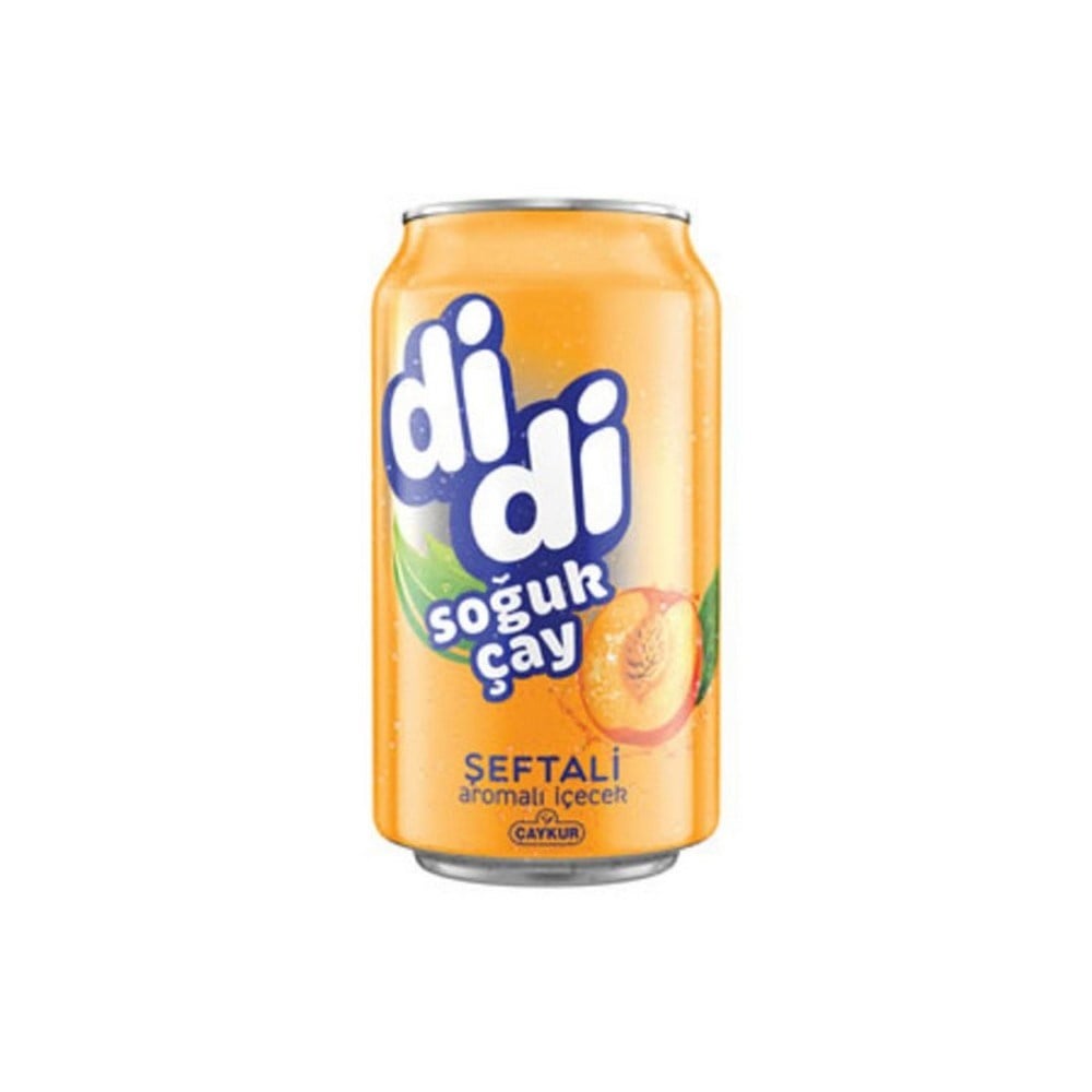 Çaykur Didi 330 ml Şeftali Aromalı İçecek  x24 lü Koli