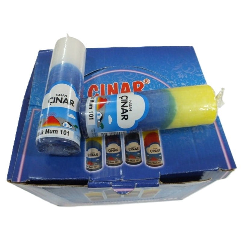 Çınar 101 Kütük Mum x20 li Paket