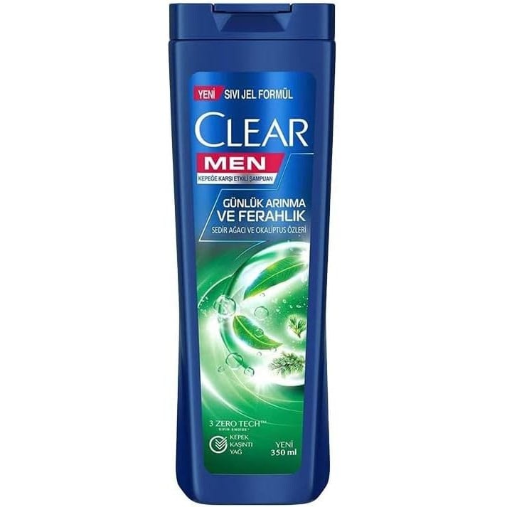 Clear Men Şampuan 350 Ml Günlük Arınma ve Ferahlık