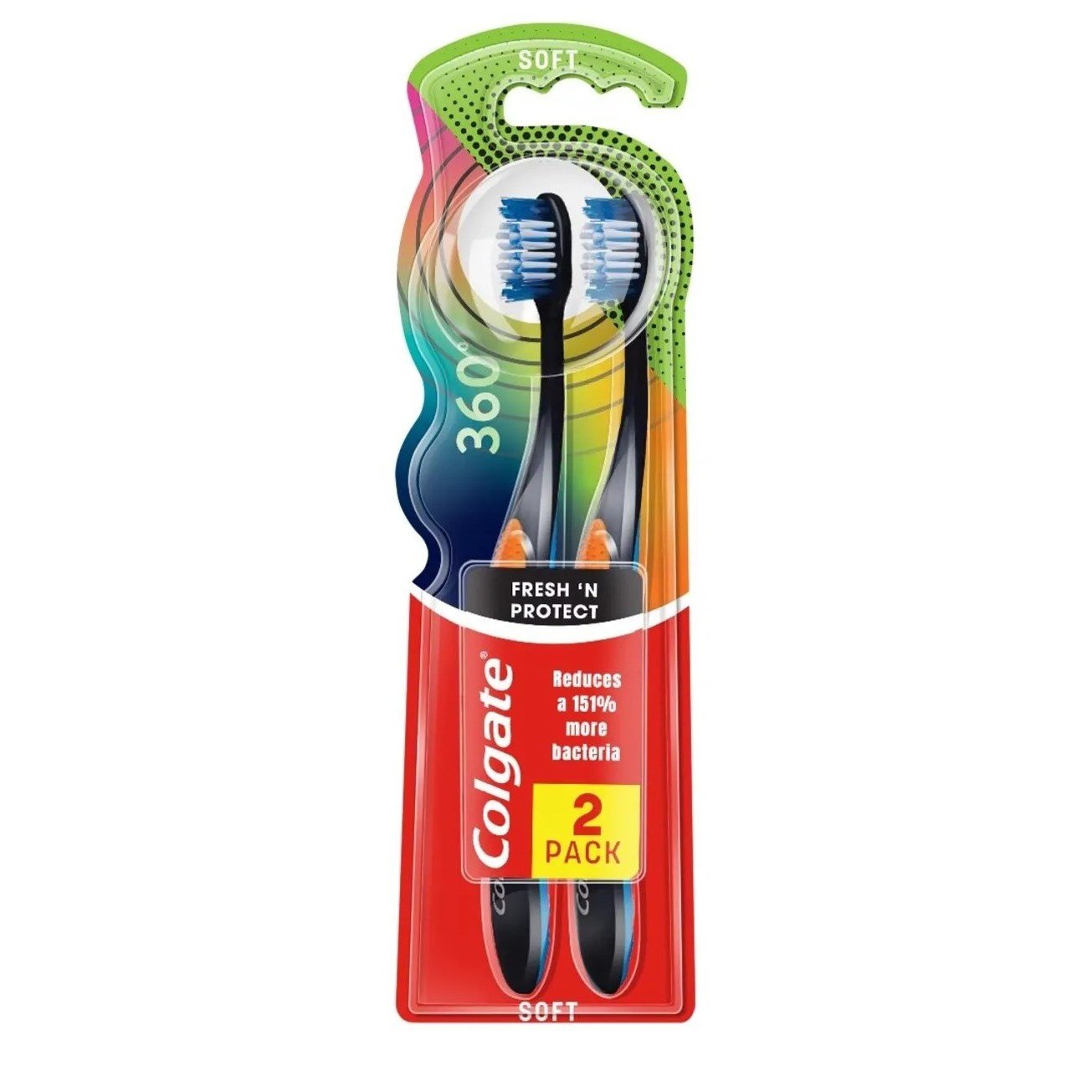 Colgate Diş Fırçası 360 1+1 Freshn Protect x12 li Paket