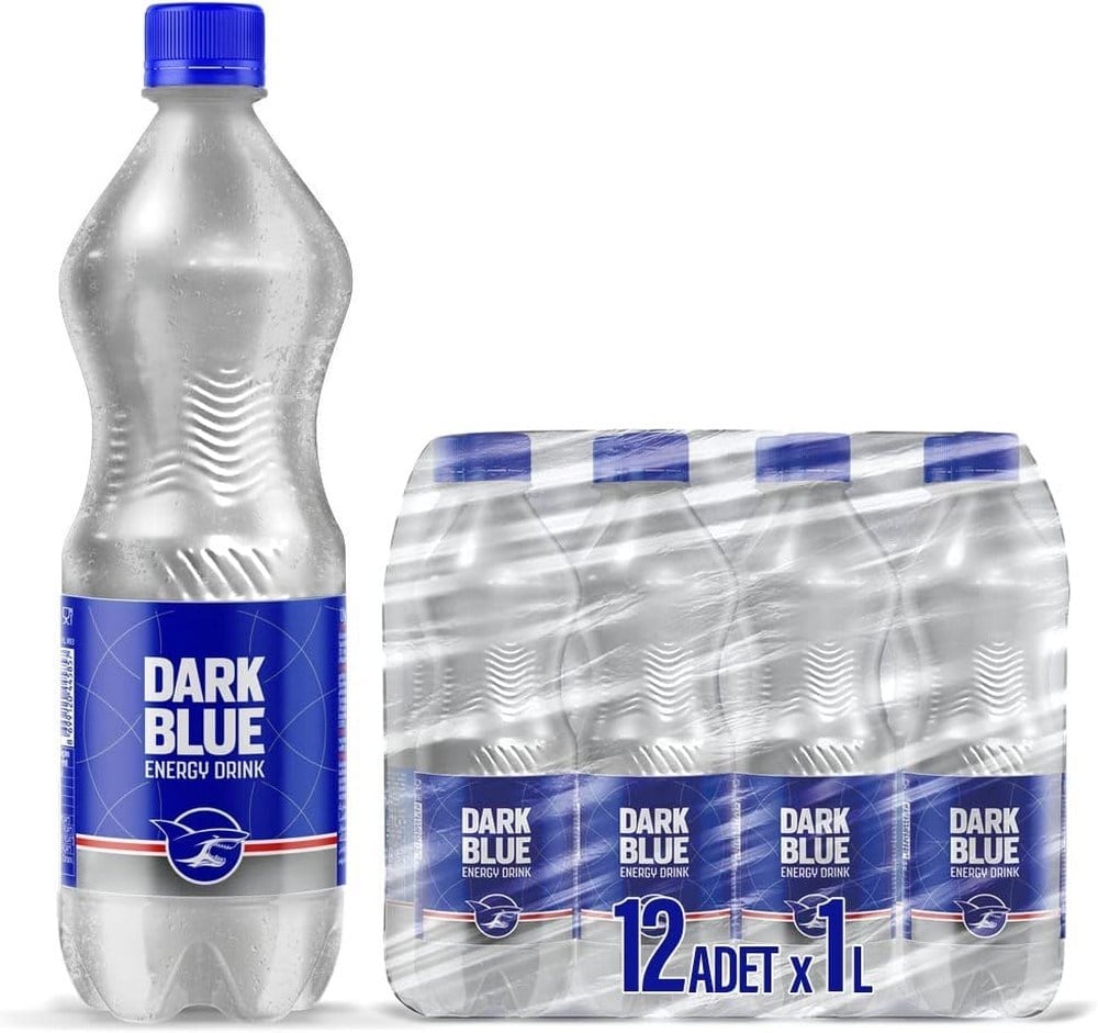 Dark Blue 1 Litre Enerji İçeceği x12 li Koli