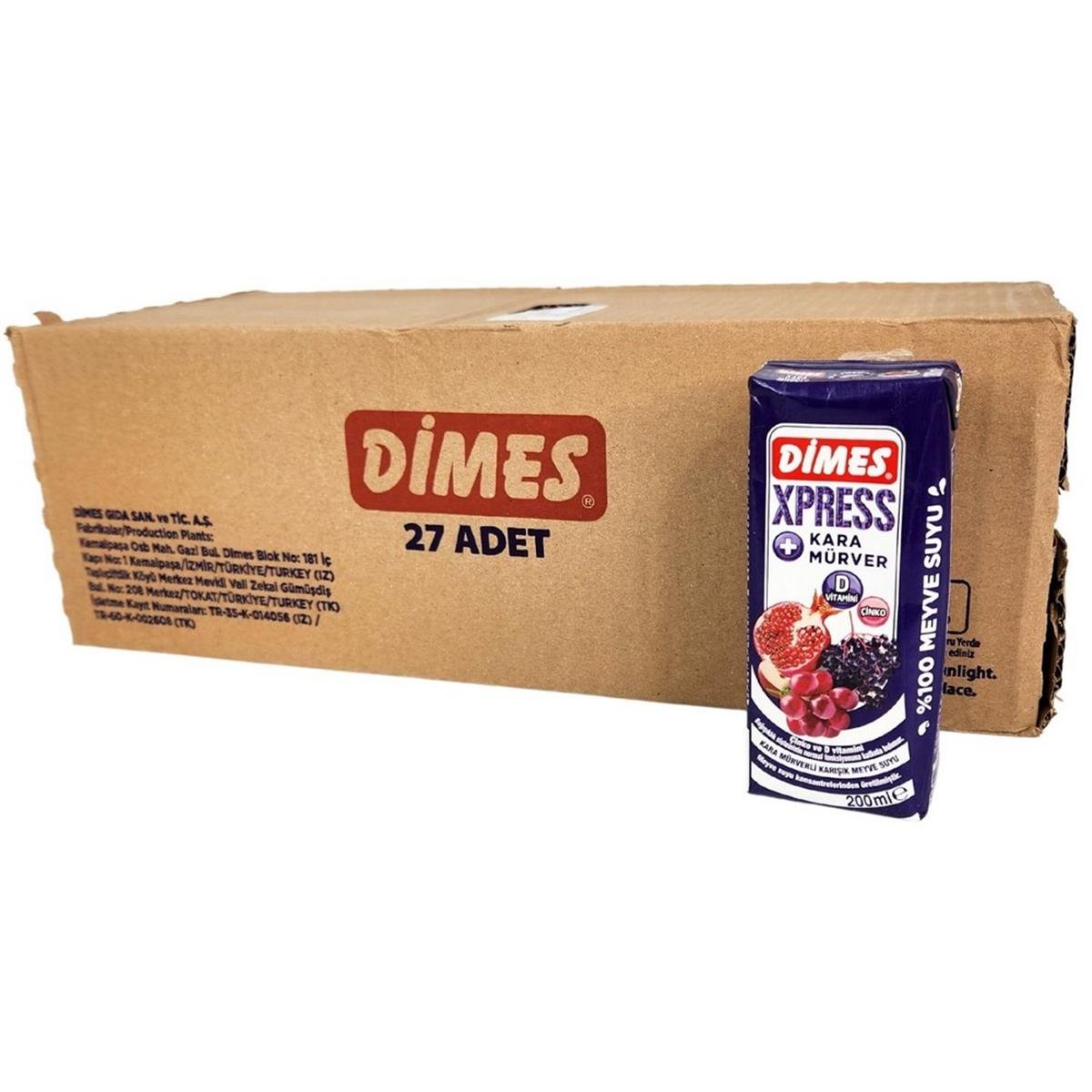 Dimes %100 Xpress Kara Mürver 200 Ml