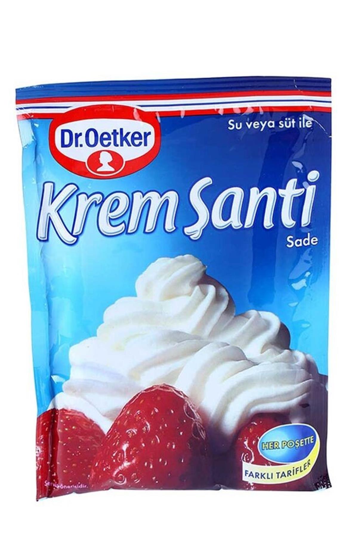 Dr.Oetker Krem Şanti 75 gr Sade 
