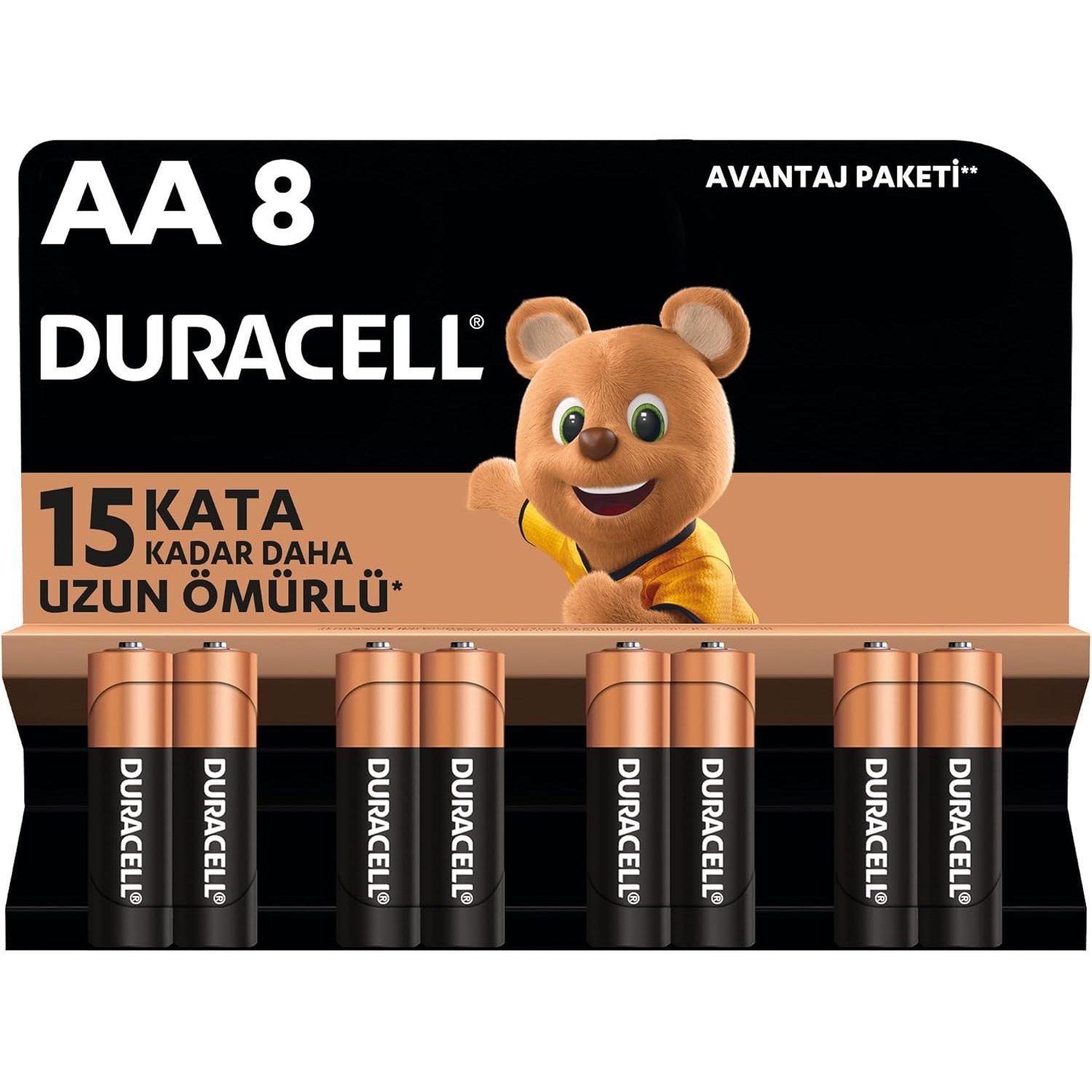 Duracell Basic 8 li Kalem Pil (AA)