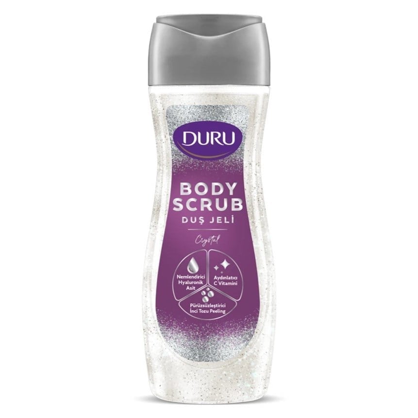 Duru Duş Jeli Body Scrup 450 Ml Crystal