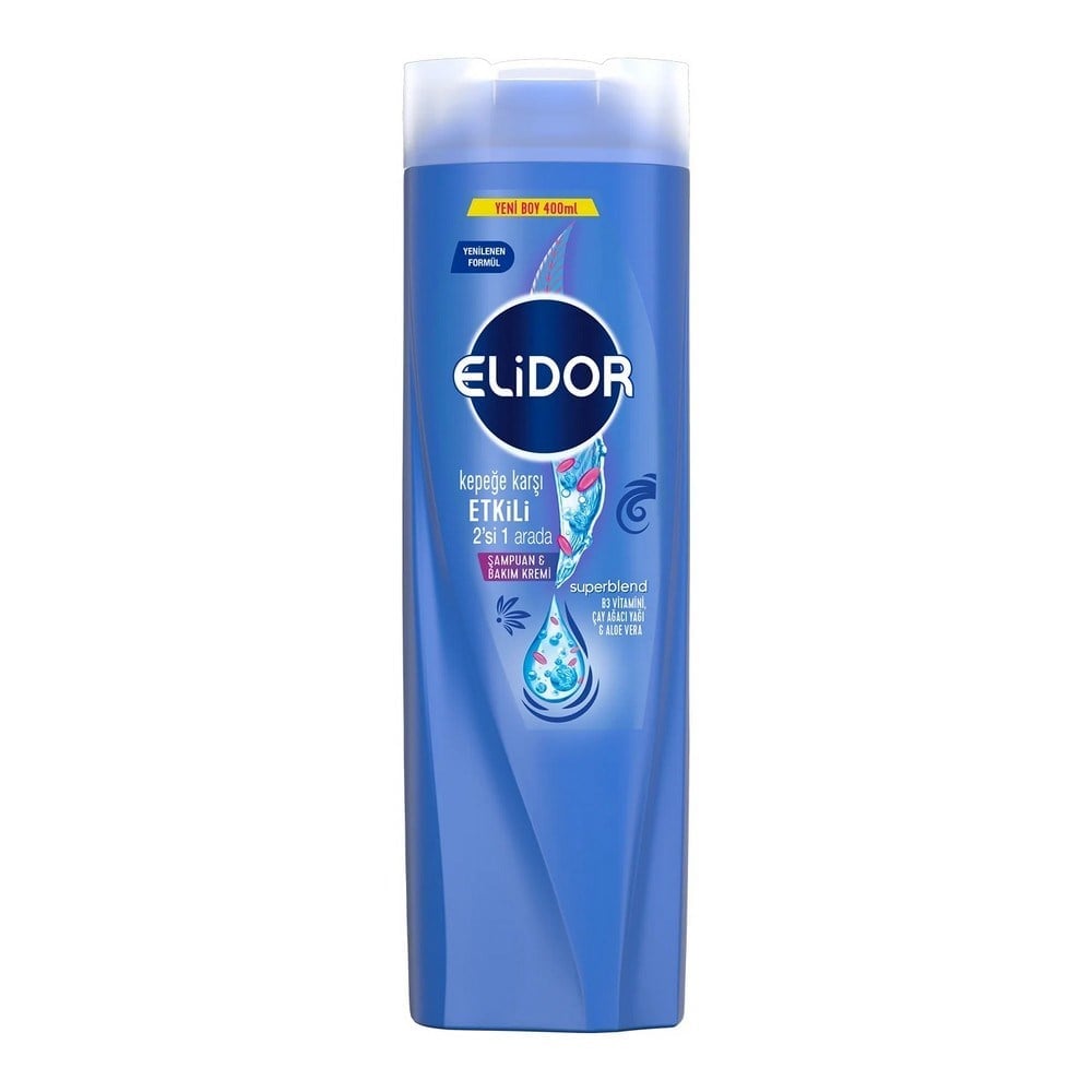 Elidor 400 Ml 2 in 1 Kepeğe Karşı