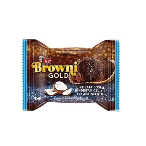 Eti Browni Gold 45 Gr Hindistan Cevizli x24 lü Koli