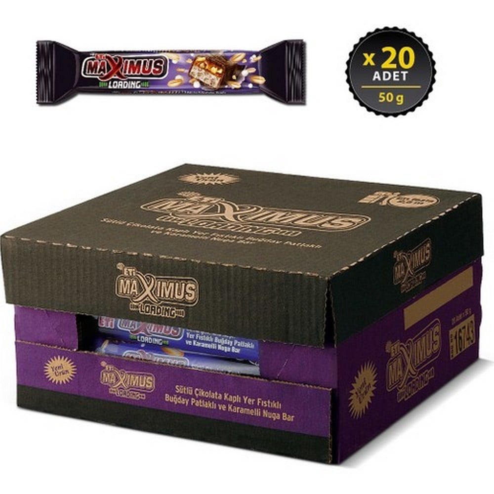 Eti Maximus Loading 50 gr x20 li Paket
