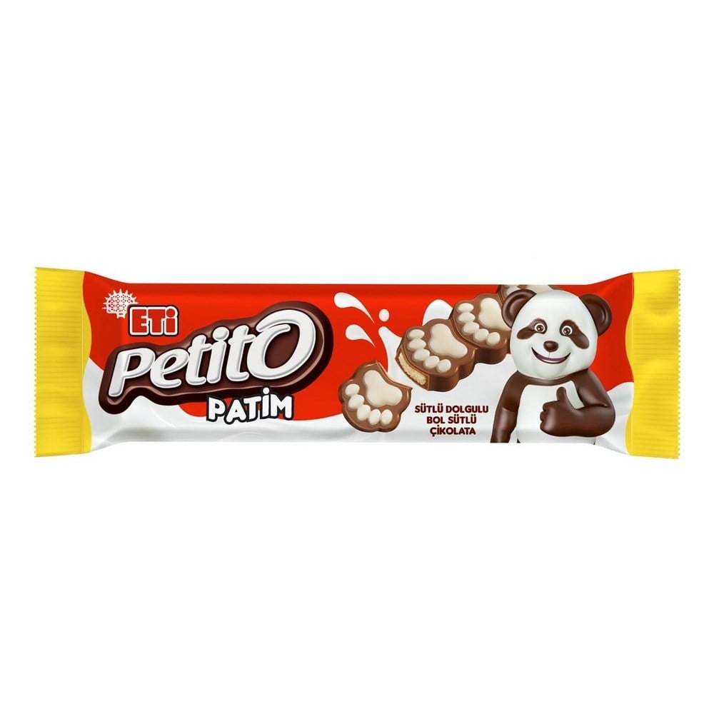 Eti Petito Patim 18 Gr Bol Sütlü Çikolata x15 li Paket