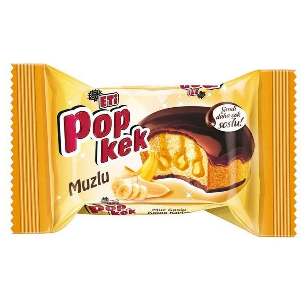 Eti Popkek Muz 60 gr x24 lü Koli