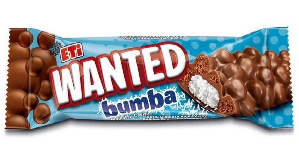 Eti Wanted Bumba Hindistan Cevizli 32 Gr x24 lü Paket
