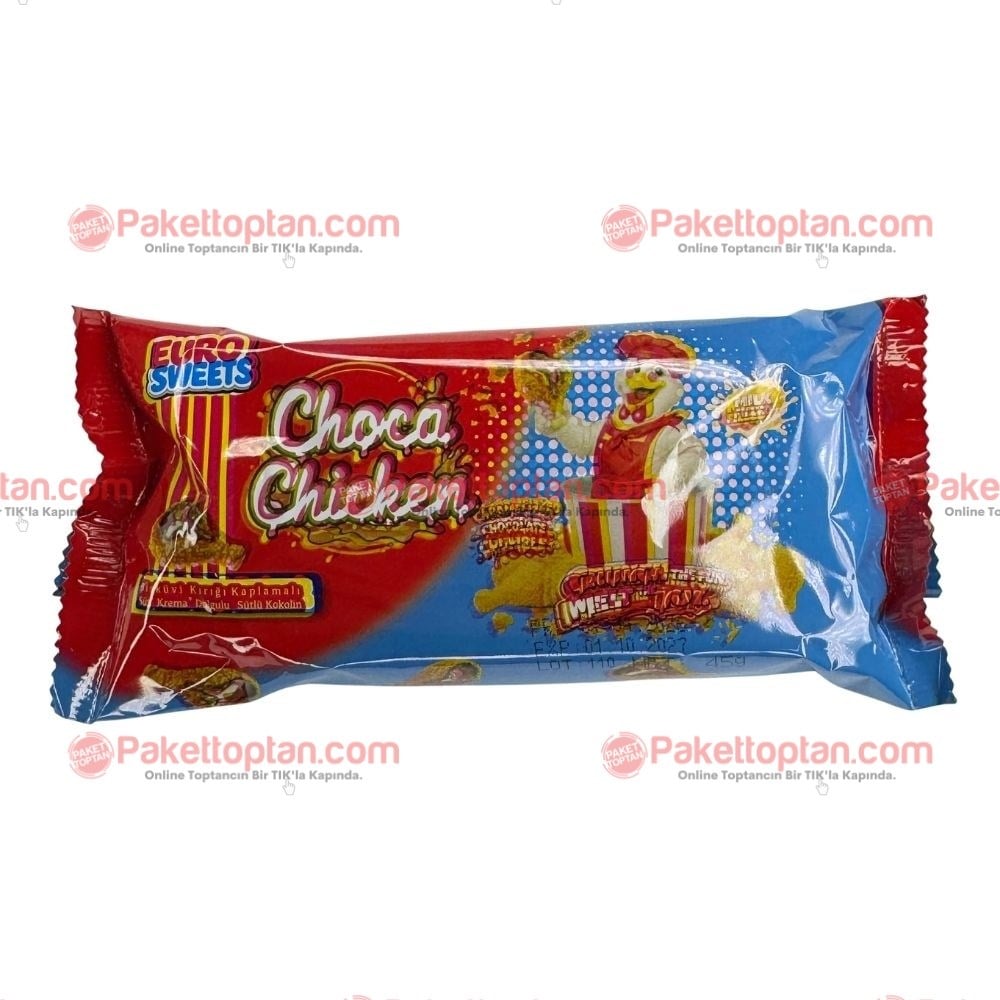 Euro Sweet Choco Chicken 45 Gr x24 lü Paket