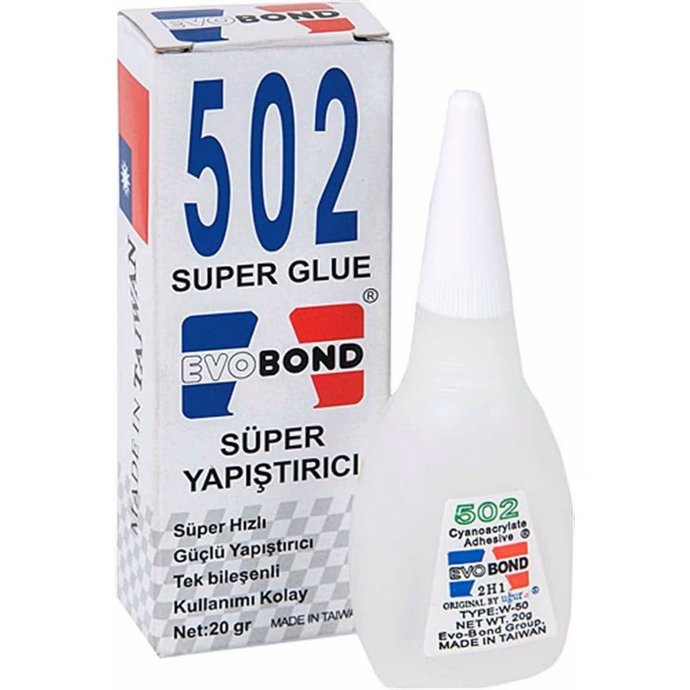 Evobond 502 Yapıştırıcı 20 Gr