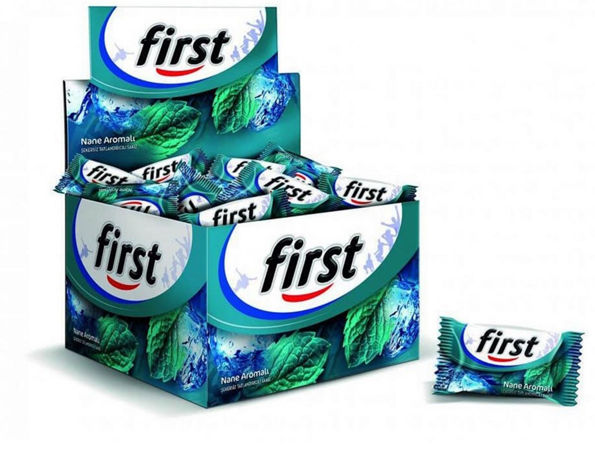 First Tekli Sakız Nane Aromalı 1,7 Gr 200 lü Paket