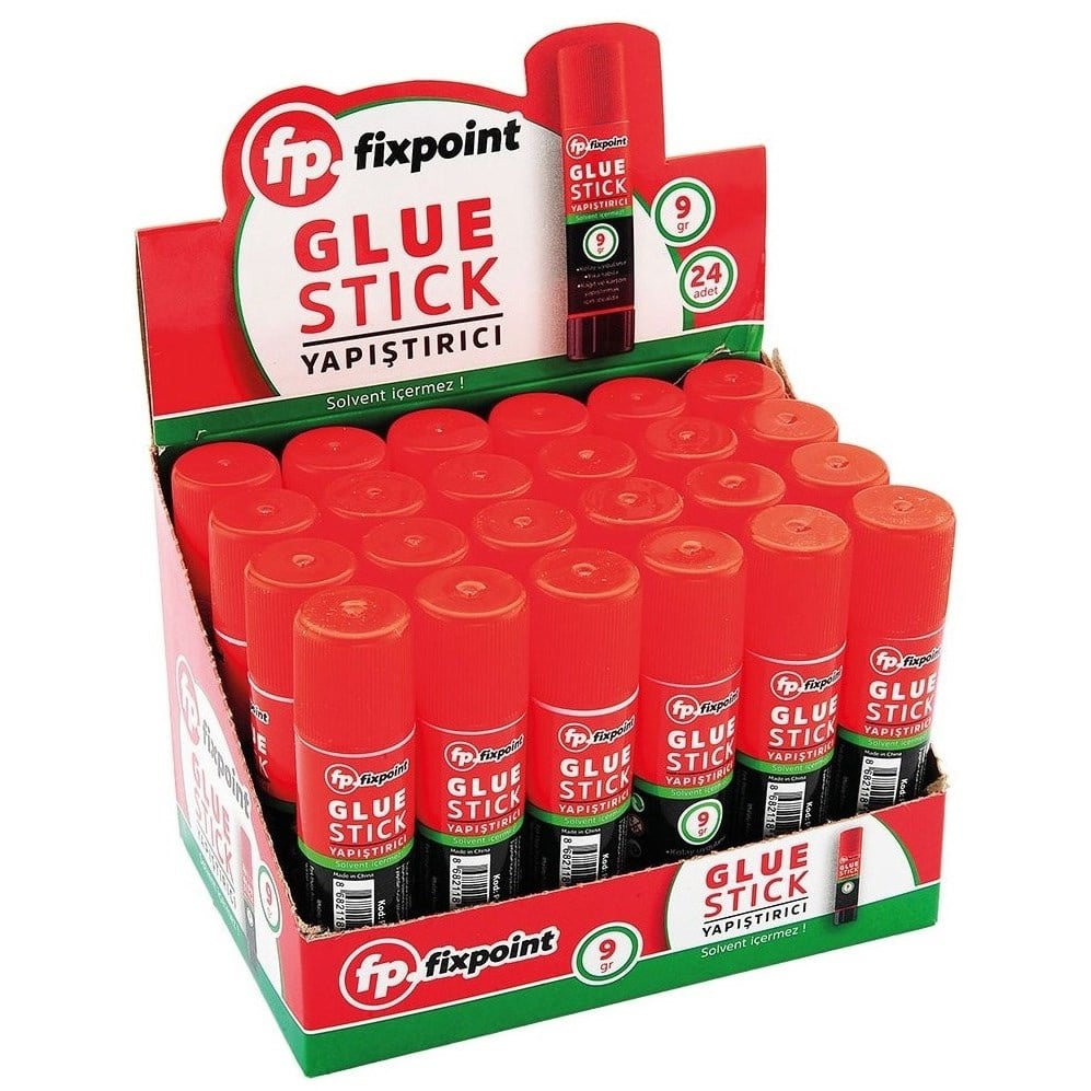 Fixpoint Glue Stick Yapıştırıcı 9 Gr x24 lü Paket