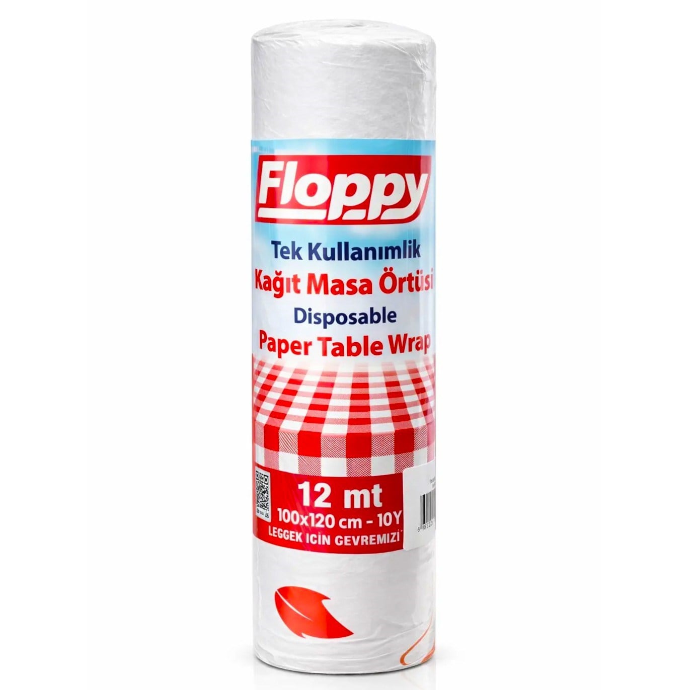 Floppy Masa Örtüsü Kağıt 100x120 Cm 10 Yaprak 12 Metre