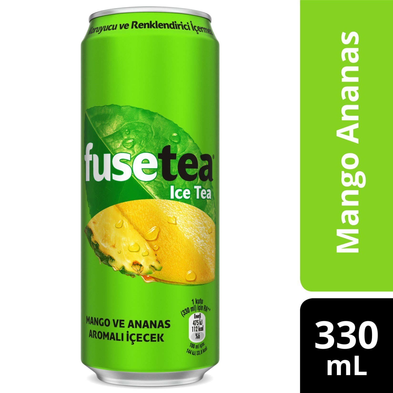 Fuse Tea 330 Ml Mango Ananas x12 li Koli