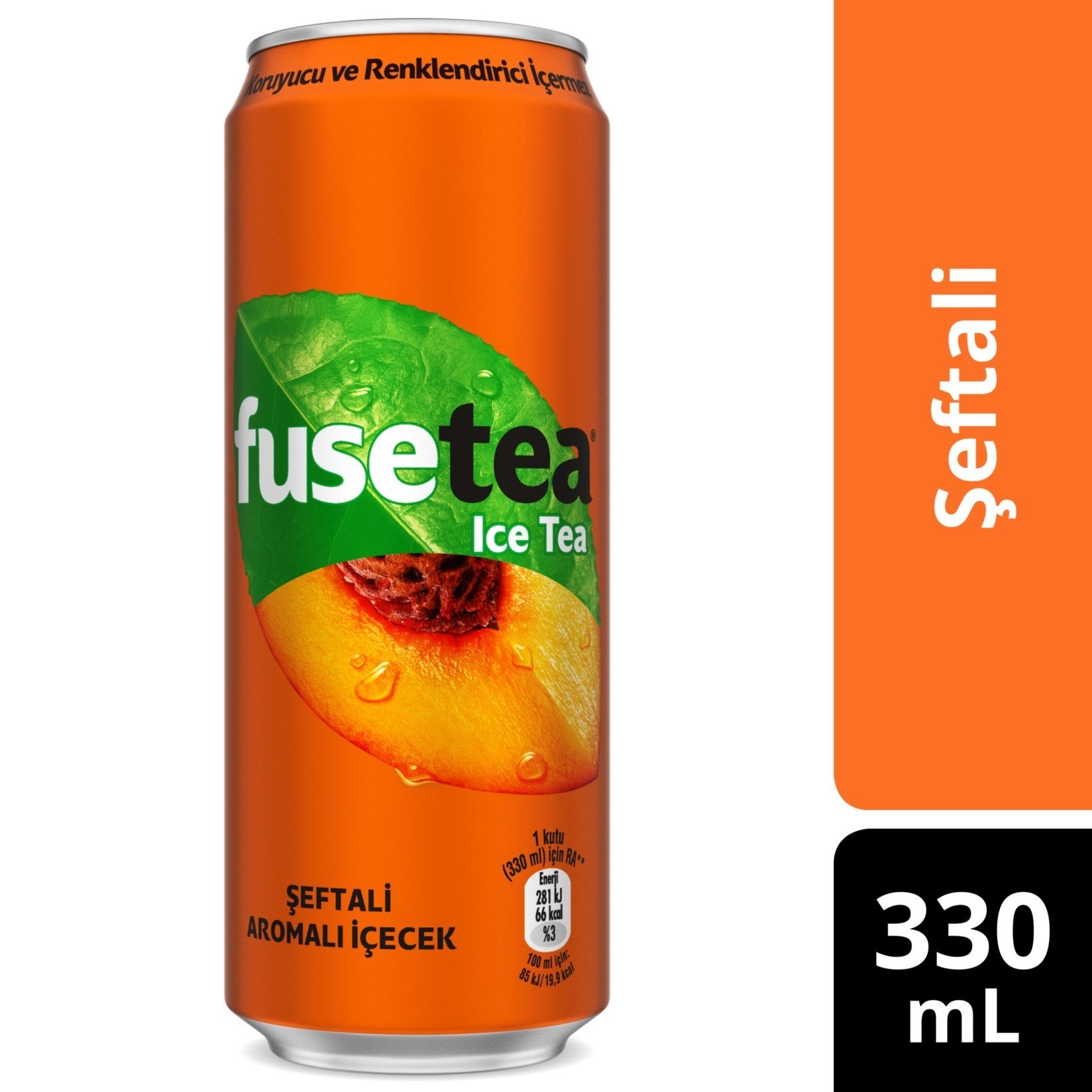Fuse Tea 330 Ml Şeftali x12 li Koli