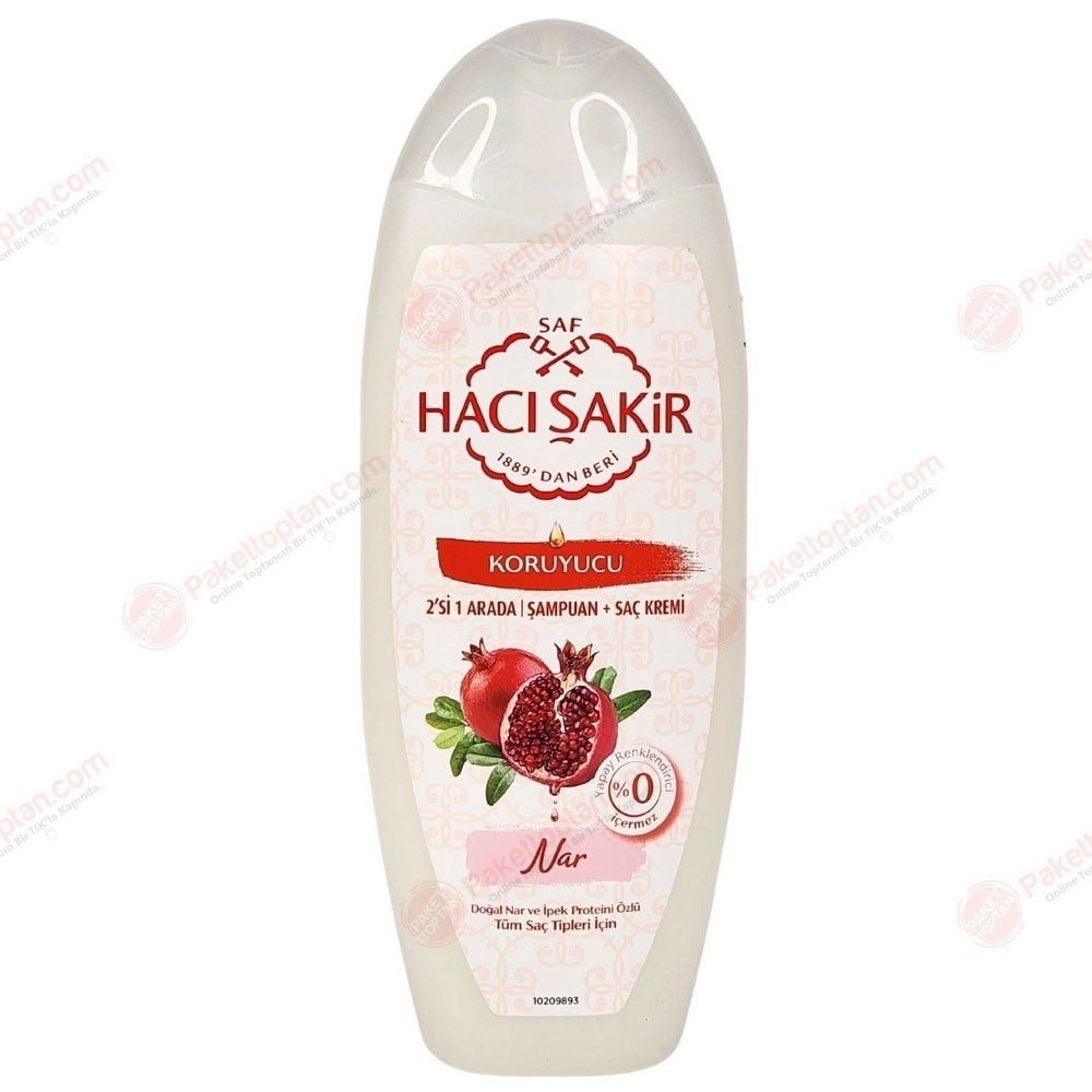 Hacı Şakir 500 Ml 2 si 1 Arada Şampuan Nar
