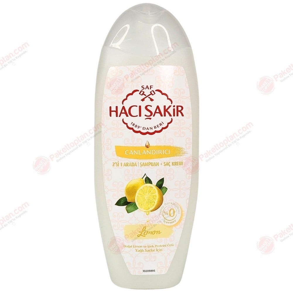 Hacı Şakir 500 Ml 2 si 1 Arada Şampuan Limon