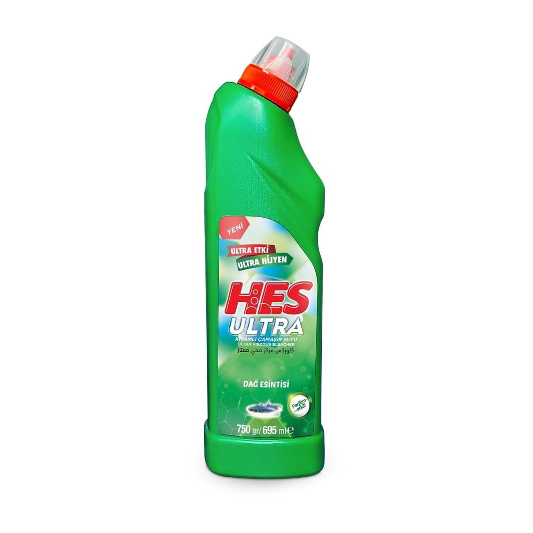 Hes Ultra Kıvamlı Çamaşır Suyu 750 Gr Dağ Esintisi