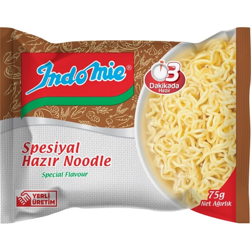 Indomie Spesiyal Çeşnili Noodle 75 gr x40 lı Koli