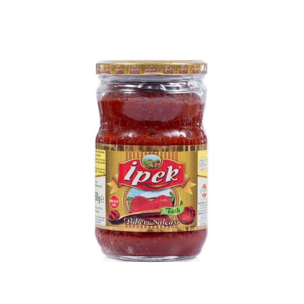 İpek 650 gr Tatlı Biber Salçası