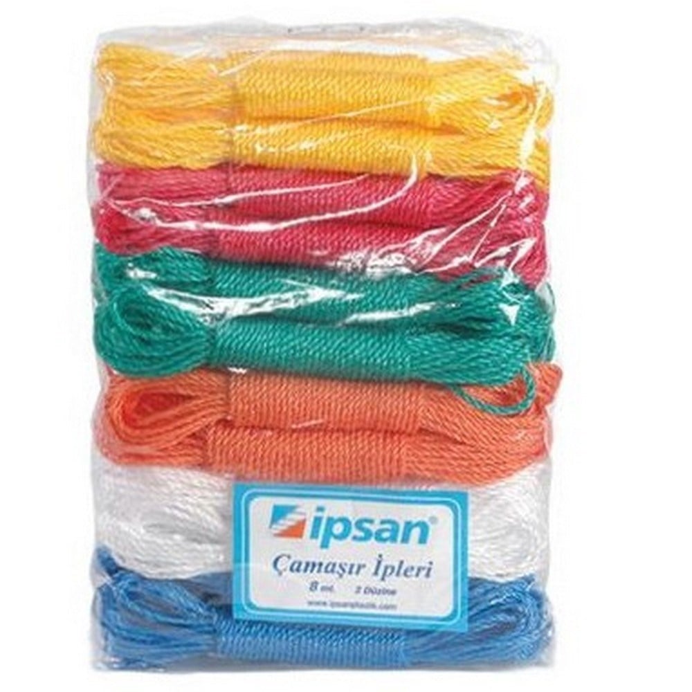 İpsan Çamaşır İpi 8 Metre x24 lü Paket
