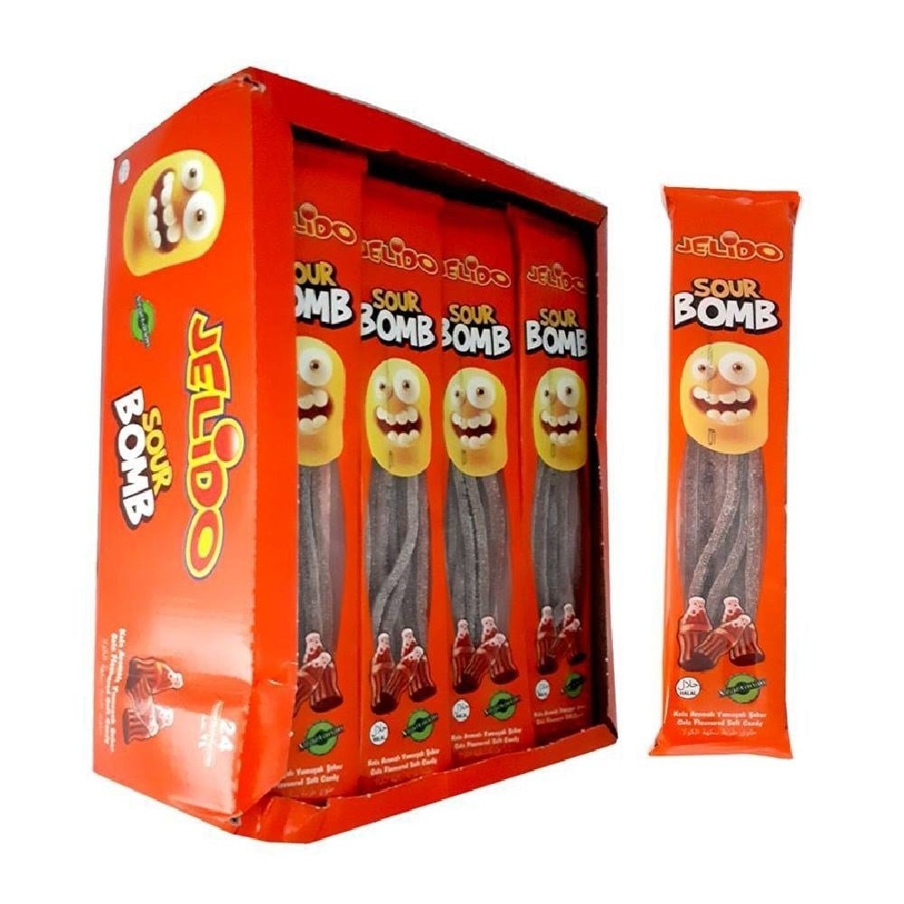 Jelido Sour Bomb 30 Gr Kola x24 lü Paket