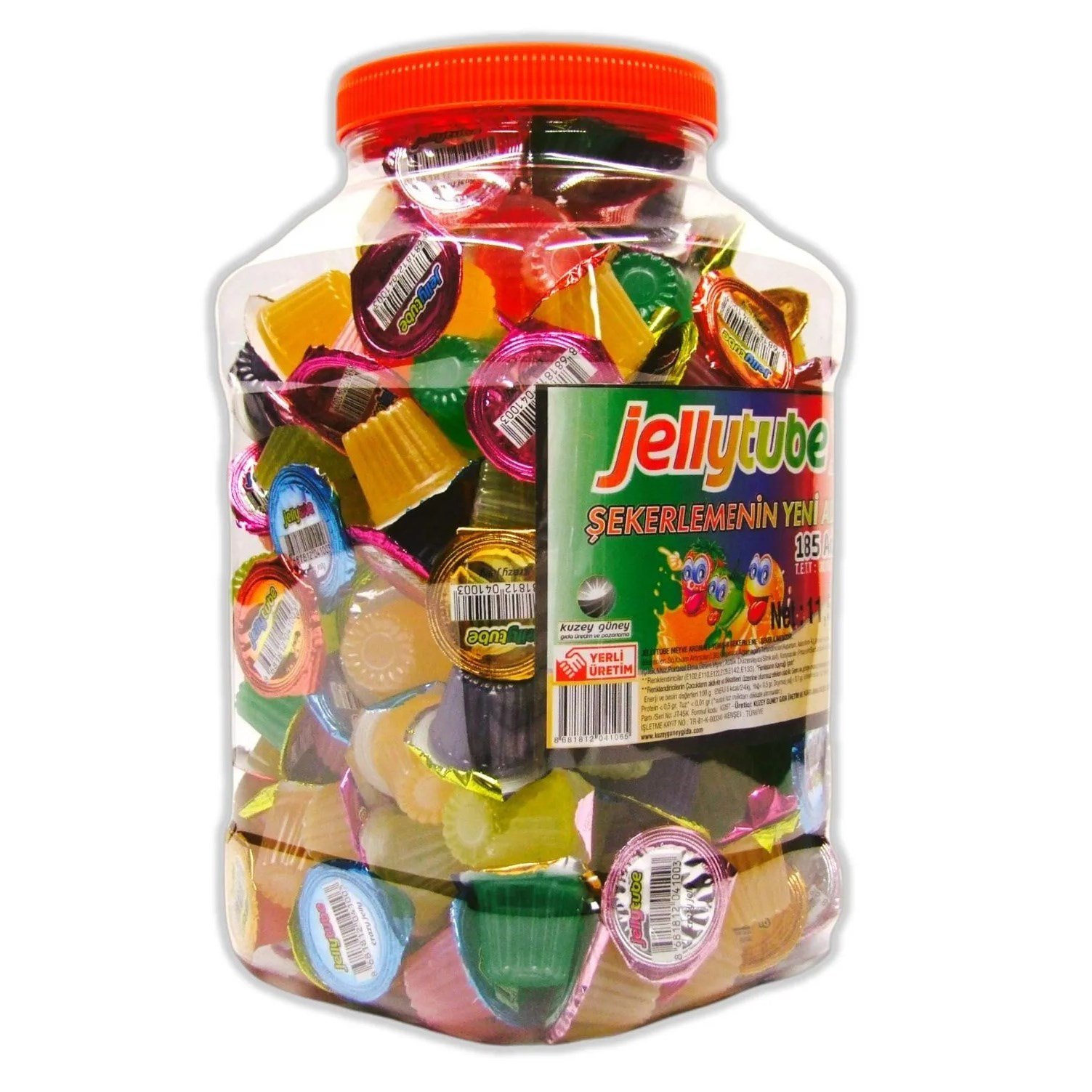 Jellytube Yumuşak Şeker 11,5 Gr x185 li Paket