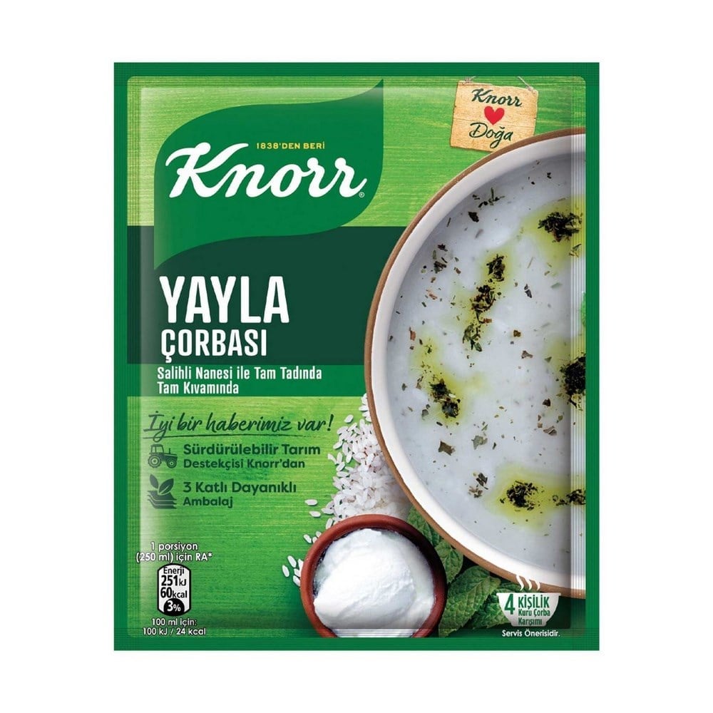 Knorr Çorba Yayla Çorbası x12 li Paket