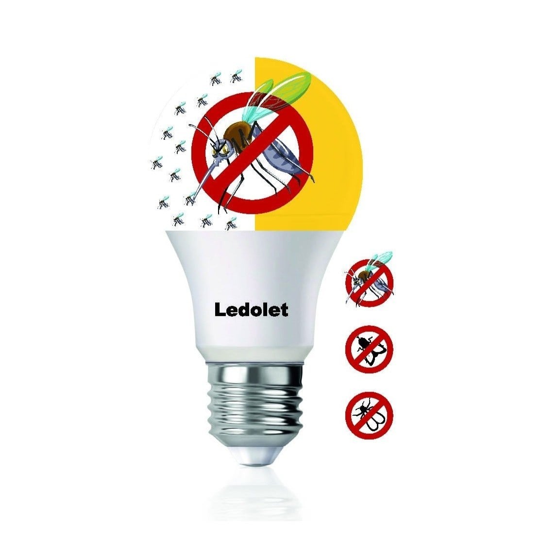 Ledolet 9 Watt 2in1 Sinek Kovucu Ampul