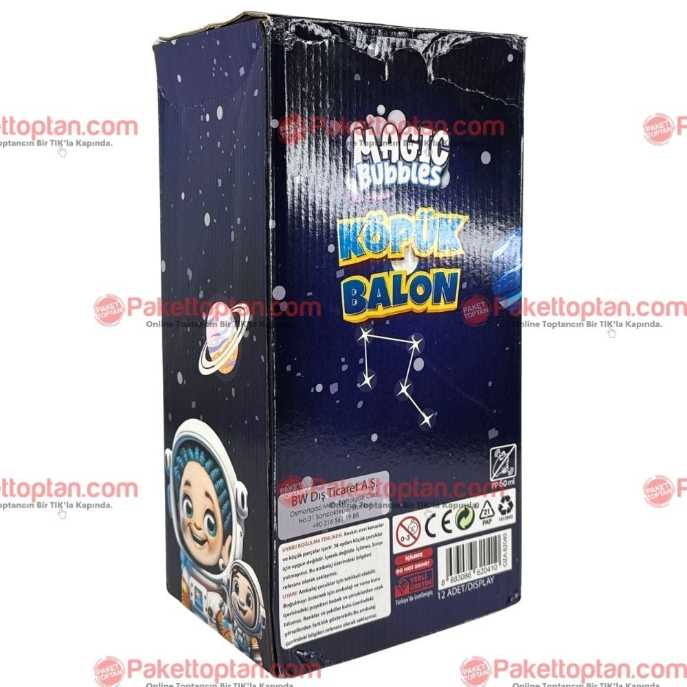 Magic Bubbles Kılıç Köpük Balon 90 Ml x12 li Paket
