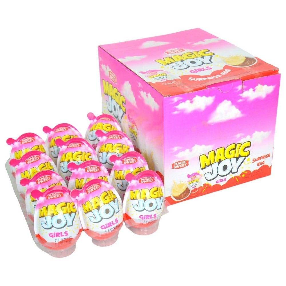 Magic Joy Girls Sürpriz Yumurta 10 gr x24 lü Paket