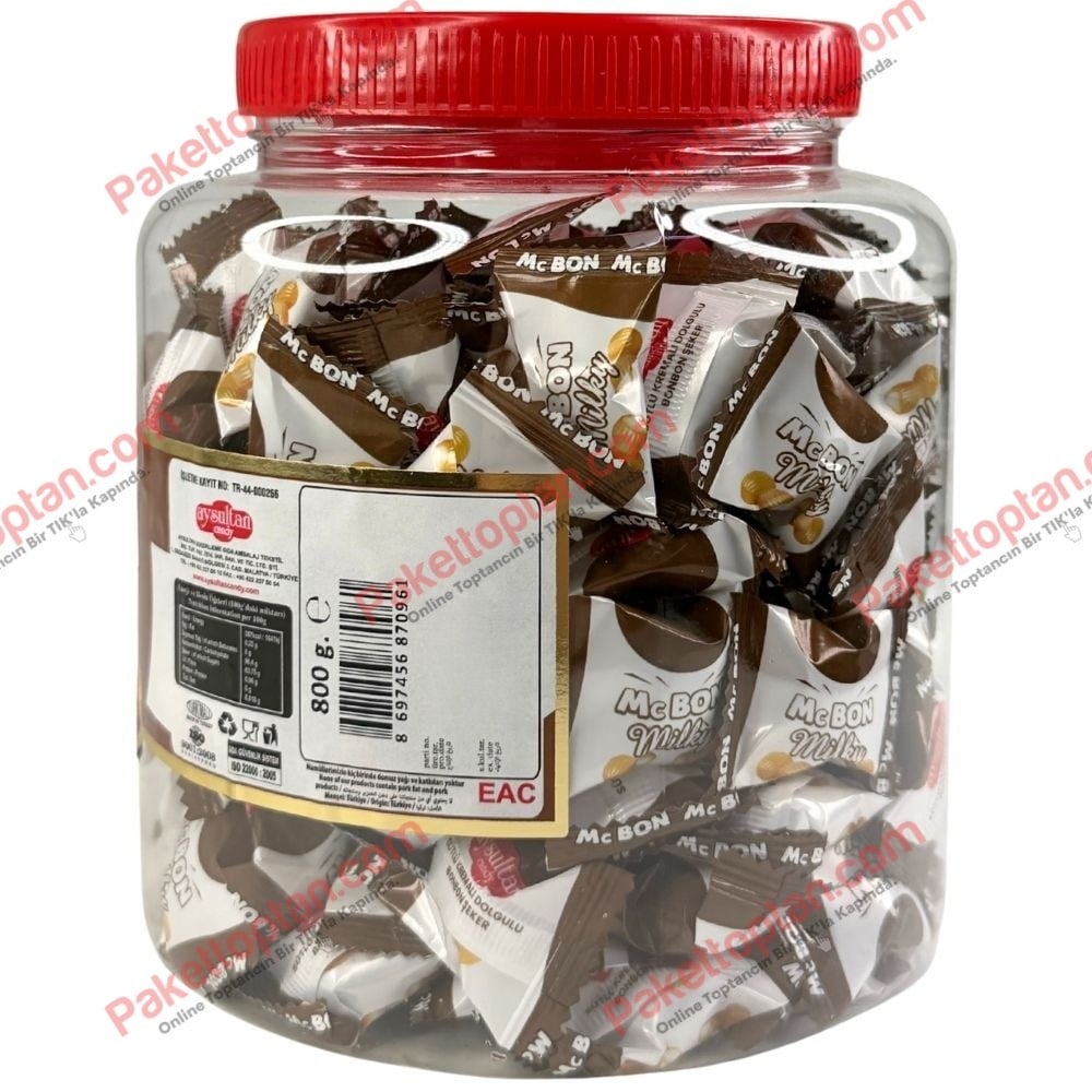 Mcbon Milky Bonbon Şeker 800 Gr