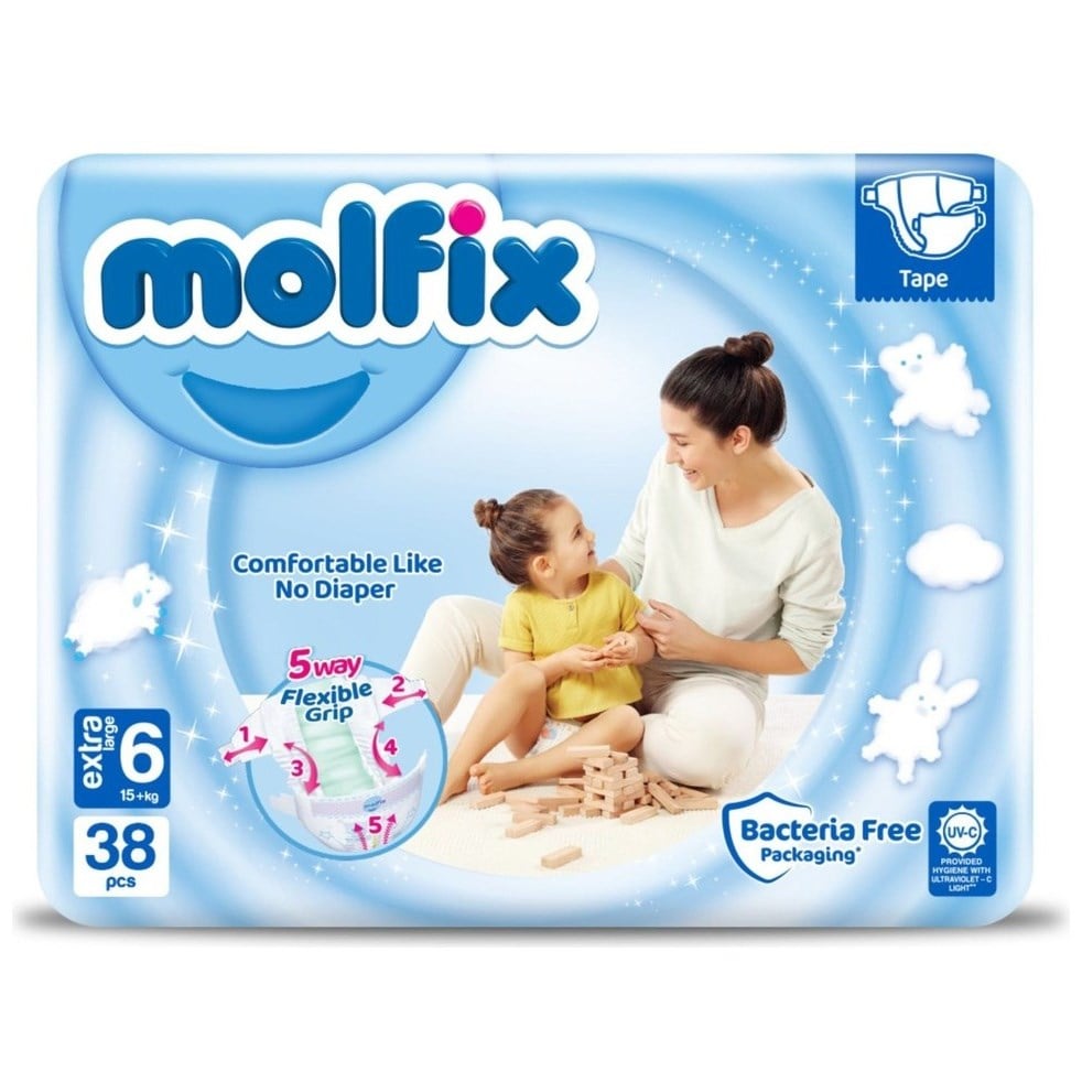 Molfix Fırsat Paketi 6 Numara 38 Adetli